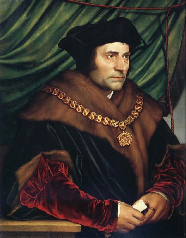 Hans holbein the younger Sir thomas more Norge oil painting art